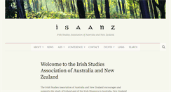 Desktop Screenshot of isaanz.org